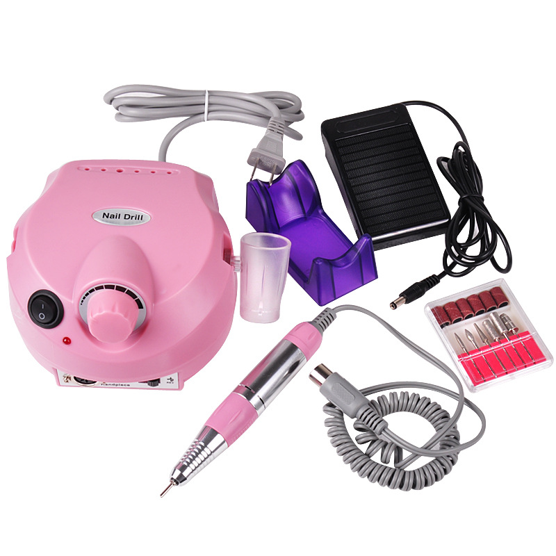 Best selling portable nail drill rechargeable electric nail dril machine 35000 rpm