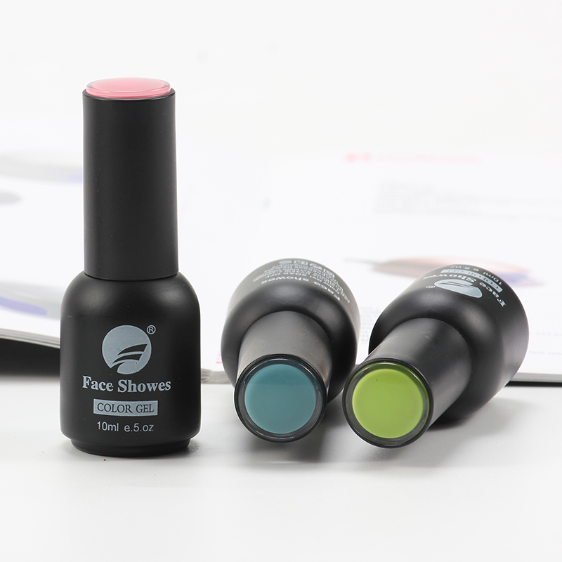 Facesowes The best manicure pedicure set UV LED 10ml cheap gel nail polish fj-17