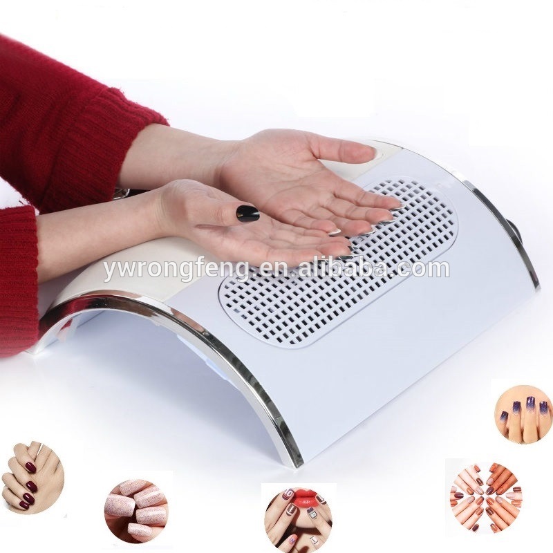 Nail Art Dust Suction Machine Nail Art Collector 3 Fans Nail Dust Collector Cleanser FX-7